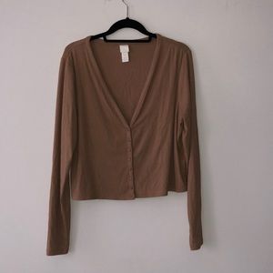 H&M Light Brown Cardigan